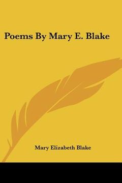portada poems by mary e. blake (in English)