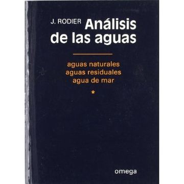 portada *ANALISIS DE LAS AGUAS: ANALYSE DE L'EAU 1/2 (CIENCIAS BIOLOGICAS)
