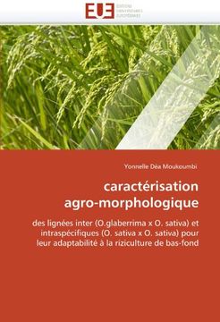 portada Caracterisation Agro-Morphologique