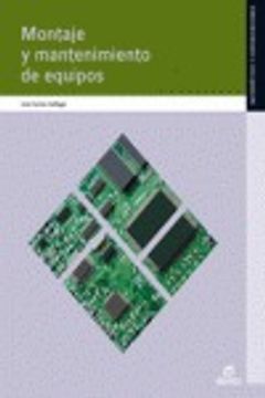 portada Montaje y mantenimiento de equipos (Ciclos Formativos) (in English)