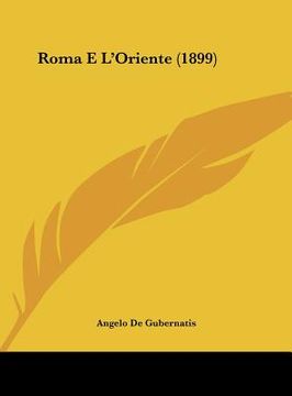 portada Roma E L'Oriente (1899) (en Italiano)