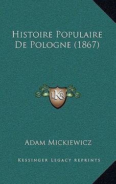 portada Histoire Populaire De Pologne (1867) (en Francés)