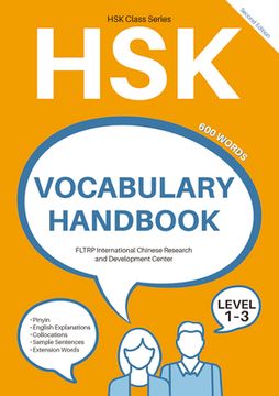 portada Hsk Vocabulary Handbook: Level 1-3 (Second Edition) (en Inglés)
