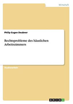 portada Rechtsprobleme des Häuslichen Arbeitszimmers (in German)