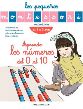 portada Los Pequeños Montessori. Aprendo los Números del 0 al 10