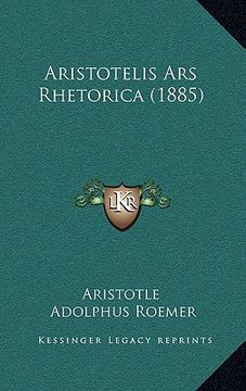 portada Aristotelis Ars Rhetorica (1885) (in German)