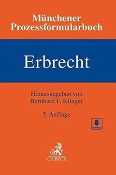 portada Münchener Prozessformularbuch bd. 4: Erbrecht (en Alemán)