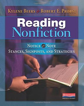 portada Reading Nonfiction: Notice & Note Stances, Signposts, and Strategies (en Inglés)
