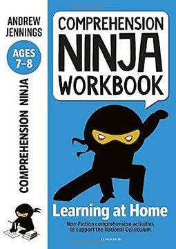 portada Comprehension Ninja Workbook for Ages 7-8: Comprehension Activities to Support the National Curriculum at Home (in English)