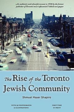 portada the rise of the toronto jewish community (in English)