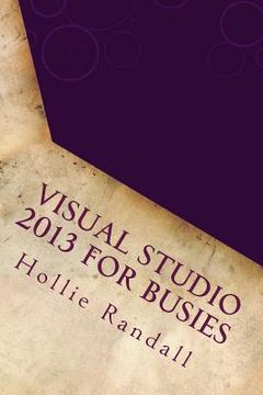 portada Visual Studio 2013 For Busies (in English)