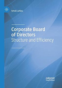 portada Corporate Board of Directors: Structure and Efficiency (in English)