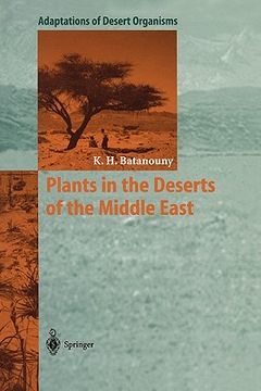 portada plants in the deserts of the middle east (en Inglés)