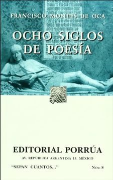 portada Ocho Siglos de Poesia en Lengua Castellana (in Spanish)