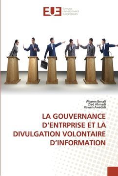 portada La Gouvernance d'Entrprise Et La Divulgation Volontaire d'Information