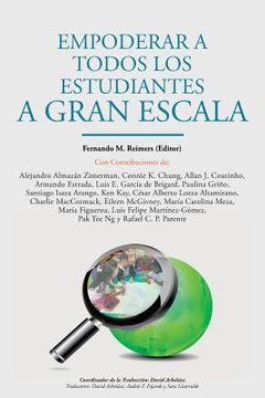 portada Empoderar A Todos Los Estudiantes A Gran Escala (spanish Edition) (in Spanish)