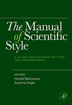 portada The Manual of Scientific Style: A Guide for Authors, Editors, and Researchers (in English)