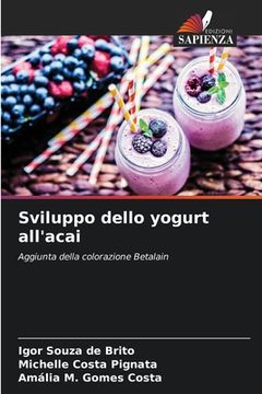 portada Sviluppo dello yogurt all'acai (en Italiano)