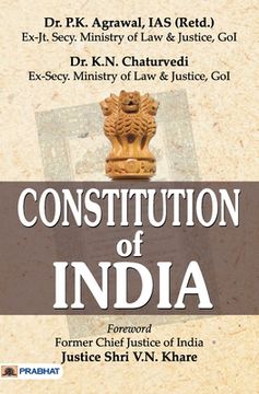 portada Constitution of India (en Inglés)