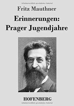 portada Erinnerungen: Prager Jugendjahre