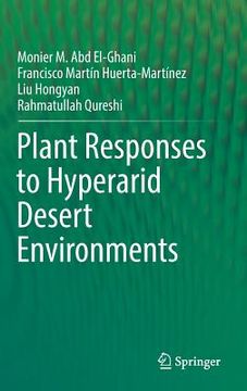 portada Plant Responses to Hyperarid Desert Environments (en Inglés)