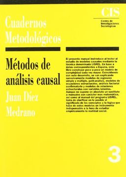 portada Metodos de Analisis Causal (in Spanish)