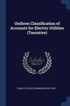 portada Uniform Classification of Accounts for Electric Utilities (Tentative)