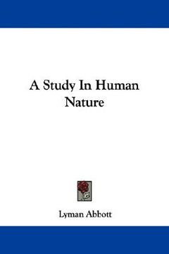 portada a study in human nature (en Inglés)