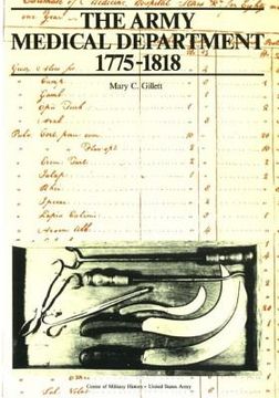 portada The Army Medical Department, 1775-1818 (en Inglés)