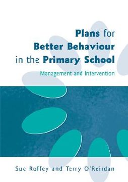 portada plans for better behaviour in the primary school (en Inglés)