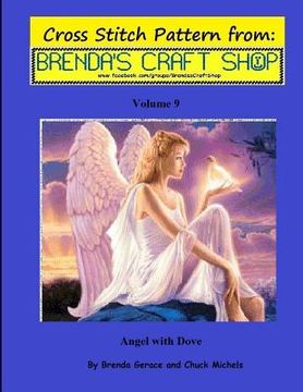 portada Angel with Dove - Cross Stitch Pattern: from Brenda's Craft Shop - Volume 9 (en Inglés)