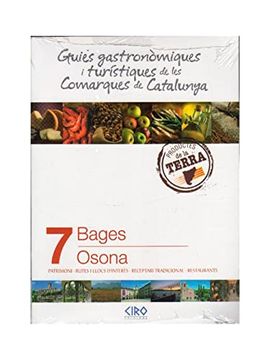 portada Guies Gastronomiques i Turistiques de les Comarques de Catalunya nº 7 Bages-Osona