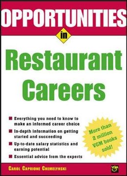 portada Opportunities in Restaurant Careers 