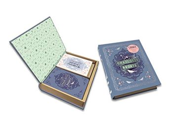 portada Charlotte Bronte Deluxe Note Cards & Book set (Literary Stationery Sets) (en Inglés)