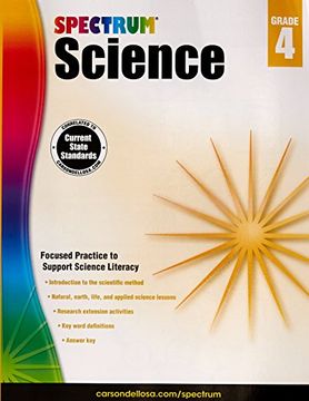 portada Spectrum Science, Grade 4