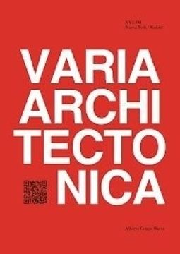 portada Varia Architectonica (in Spanish)