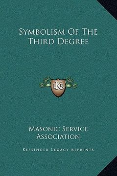 portada symbolism of the third degree (en Inglés)