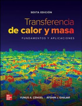 portada Transferencia de Calor y Masa,  Fundamentos y Aplicaciones. 6. ª Edicion. Incl. Acceso Connect