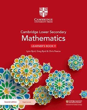 portada Cambridge Lower Secondary Mathematics. Stages 7-9. Learner'S Book. Per la Scuola Media. Con Espansione Online (Vol. 9) (Cambridge Lower Secondary Maths) (in English)