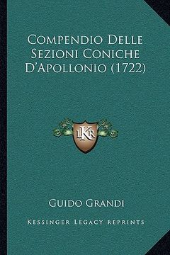 portada Compendio Delle Sezioni Coniche D'Apollonio (1722) (in Italian)