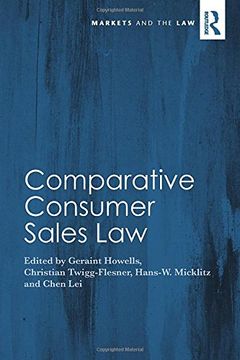 portada Comparative Consumer Sales Law (Markets and the Law)