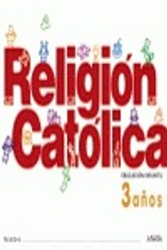 portada Religión Católica 3 años.