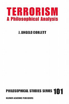 portada terrorism: a philosophical analysis