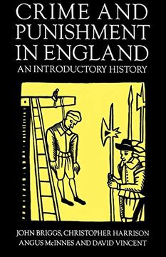 portada Crime and Punishment in England, 1100-1990: An Introductory History (in English)