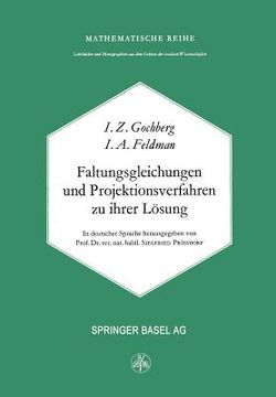 portada Faltungsgleichungen Und Projektionsverfahren Zu Ihrer Lösung (en Alemán)