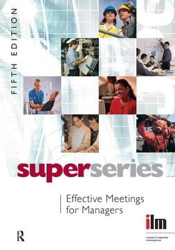 portada Effective Meetings for Managers (in English)