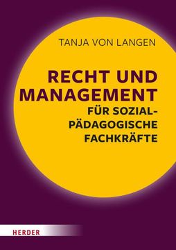 portada Recht und Management für Sozialpädagogische Fachkräfte (en Alemán)