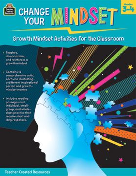 portada Change Your Mindset: Growth Mindset Activities for the Classroom (Gr. 3-4) (en Inglés)