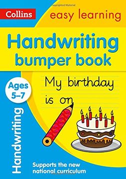 portada Handwriting Bumper Book: Ages 5-7 (Collins Easy Learning Ks1) (en Inglés)