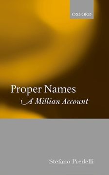 portada Proper Names: A Millian Account (in English)